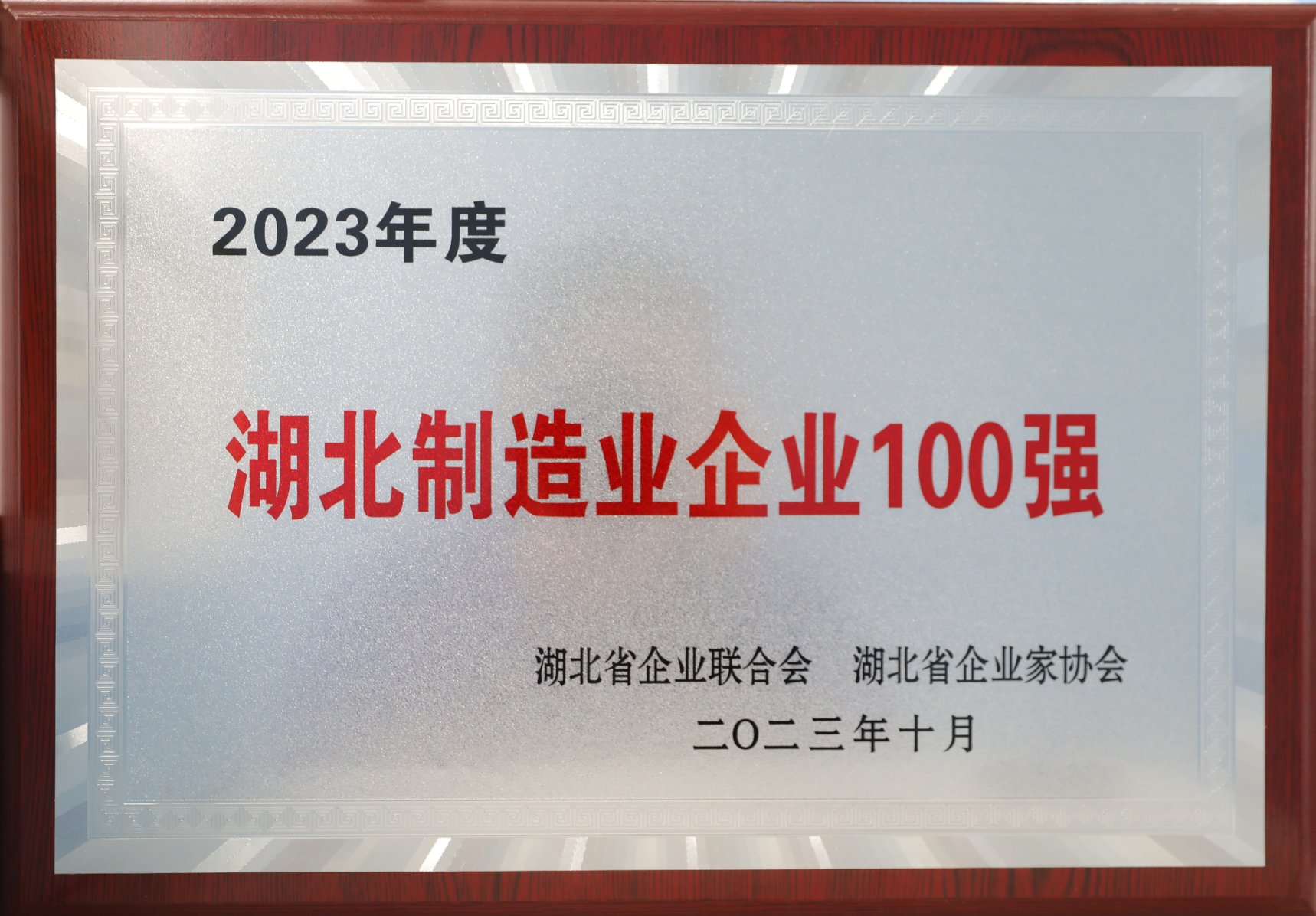 2023年度湖北省制造业百强企业